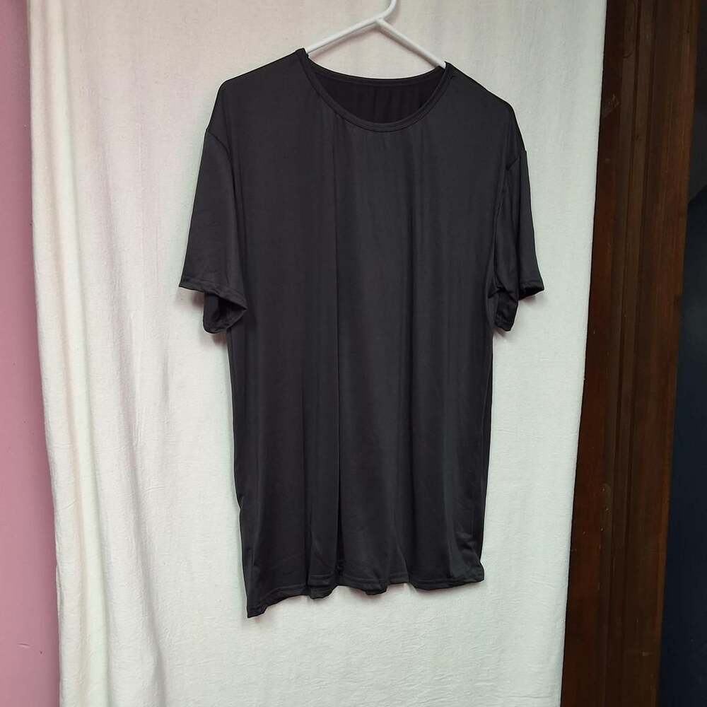 Unbranded Black Silky Women's Top Size 2XL